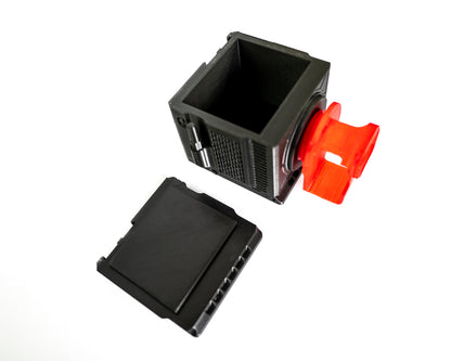 MWCD -RED- Komodo 3D printed (DUMMY CAMERA) for practice flying and modeling