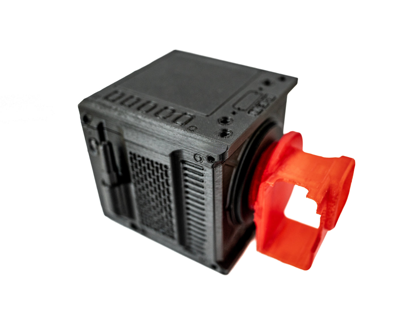 MWCD -RED- Komodo 3D printed (DUMMY CAMERA) for practice flying and modeling